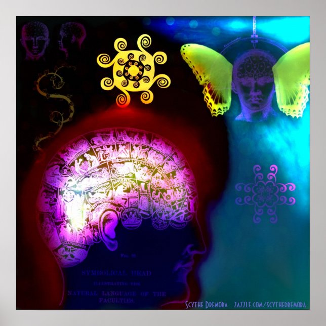 Psychology Vs Spirituality Poster (Front)