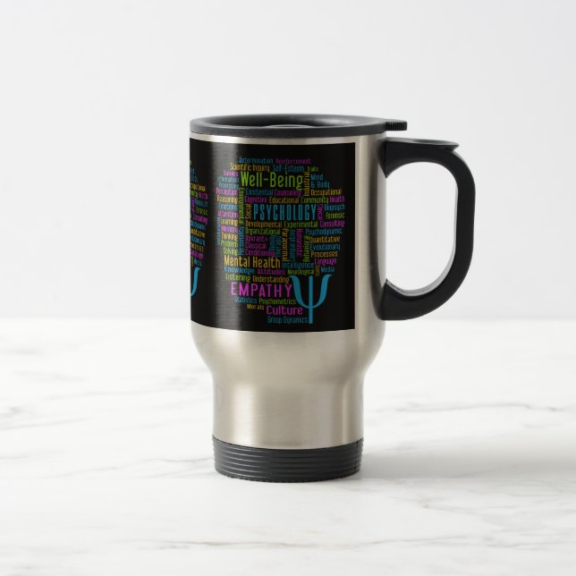 PSYCHOLOGY Word Cloud mugs (Right)