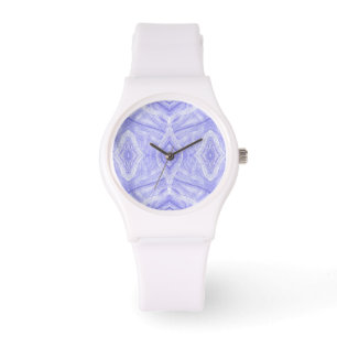 Psychomachia Purple Abstract Watercolor Art Watch