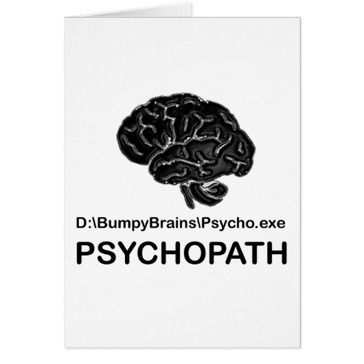 Psychopath Cards (Front)
