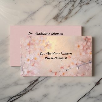 Psychotherapist or Psychologist Cherry Blossom