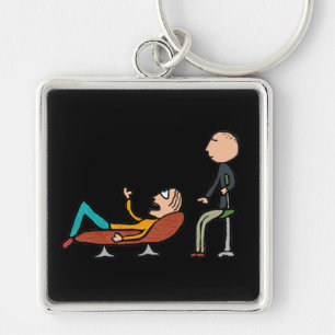 Psychotherapy Counselling and Therapy Keychain