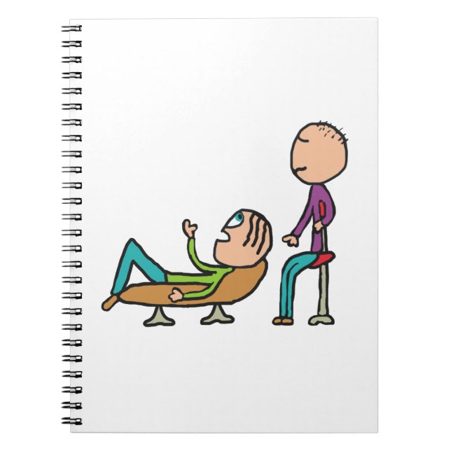 Psychotherapy Counselling and Therapy Notebook (Front)
