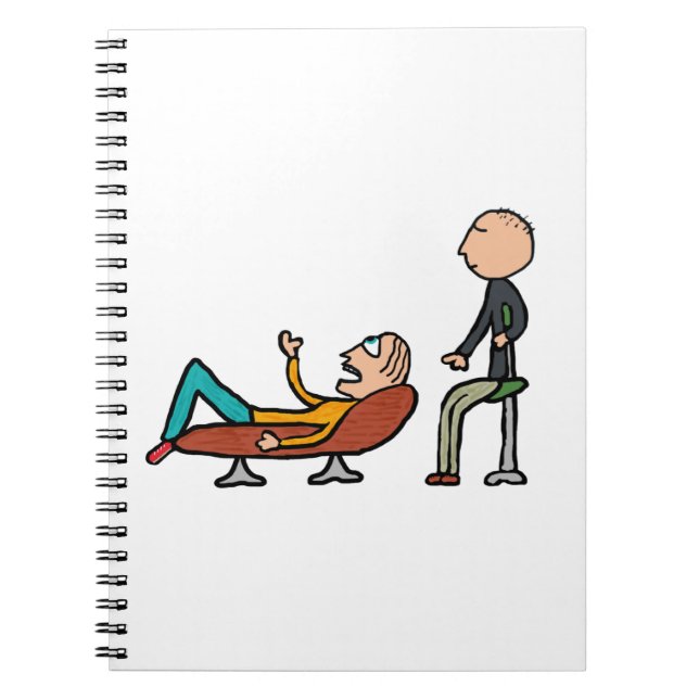 Psychotherapy Counselling and Therapy Notebook (Front)
