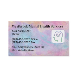 Psychotherapy Mental Health Business Cards