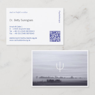 Psychotherapy Psychology  Business Card