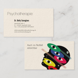 Psychotherapy Psychology  Business Card