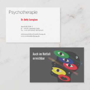 Psychotherapy Psychology  Business Card