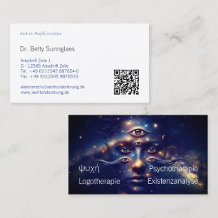Psychotherapy Psychology  Business Card
