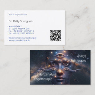Psychotherapy Psychology  Business Card