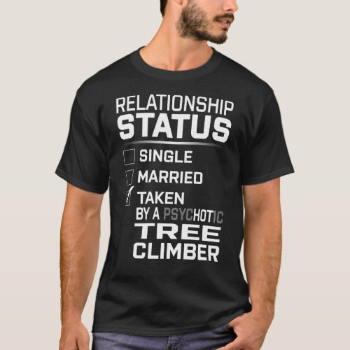 PsYCHOTIC Tree Climber T_Shirt