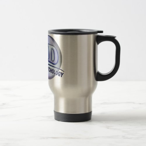 PsyD Doctor of Psychology LOGO Travel Mug