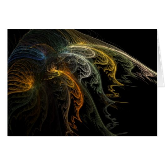 PSYdeFaces Fractal Art Card (Front Horizontal)