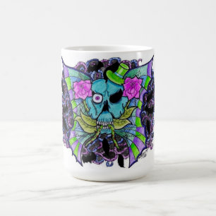 Psyko-Daizie Skull & Roses Mug