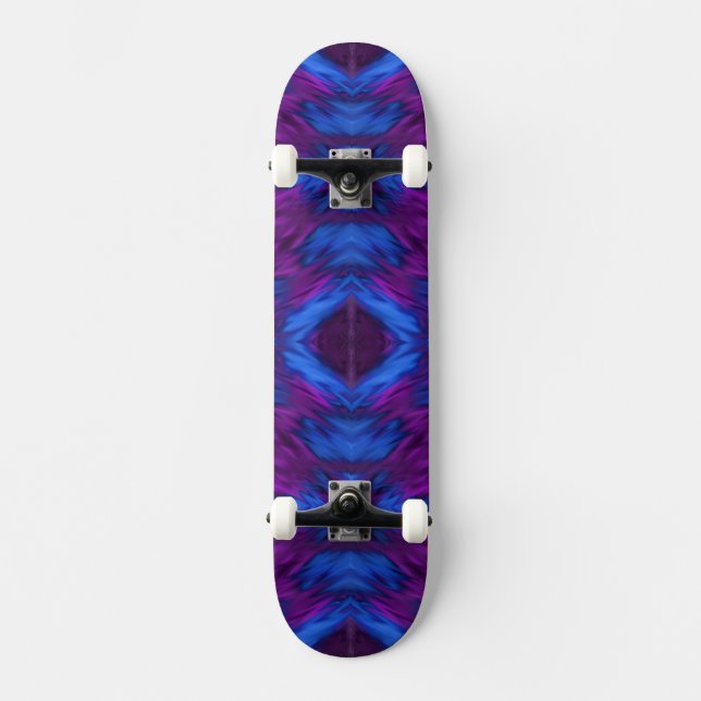 Psyko-Daizie Ultra Violet Abyss Skate Deck (Front)