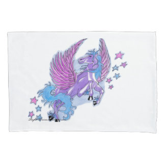 Psyko-Daizie Winged Unicorn Pillow Case