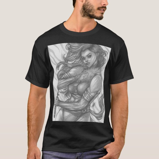 Psylocke ~ Betsy Braddock T-Shirt (Front)