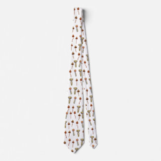 Psylocybe mushrooms neck tie