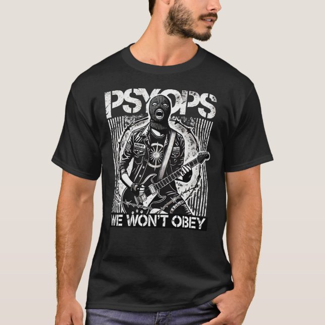 PSYOPS band tee (Dinner in America) (Front)