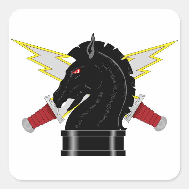 Psyops Branch Square Sticker (Front)