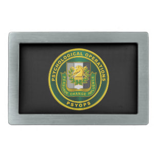 PSYOPS Psychological Operations Belt Buckle