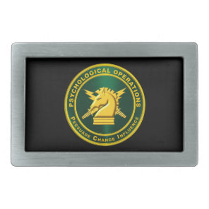 PSYOPS Psychological Operations  Belt Buckle