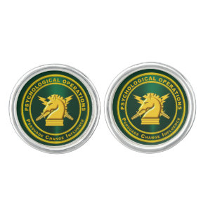 PSYOPS Psychological Operations  Cufflinks