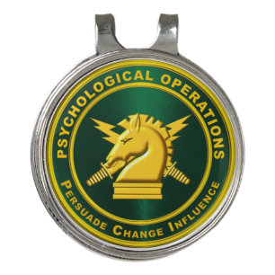 PSYOPS Psychological Operations Golf Hat Clip