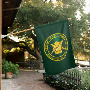 PSYOPS Psychological Operations  House Flag
