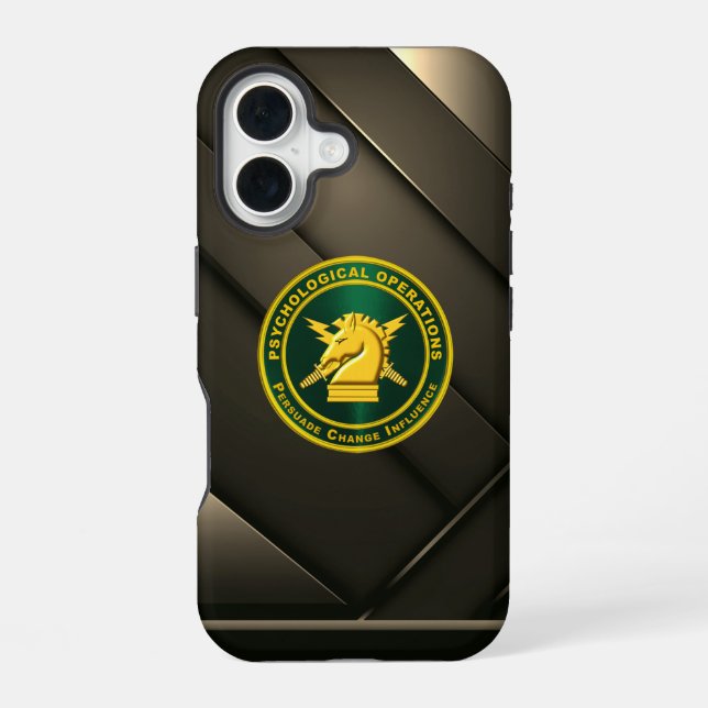 PSYOPS Psychological Operations  Iphone Case (Back)
