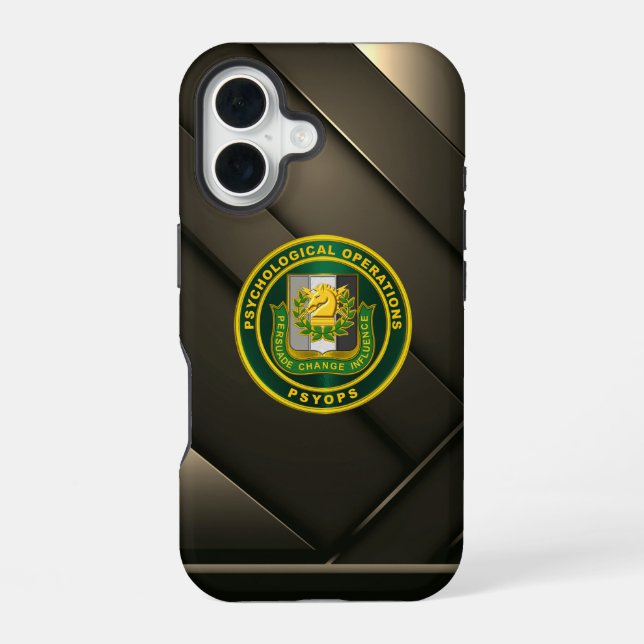 PSYOPS Psychological Operations  Iphone Case (Back)