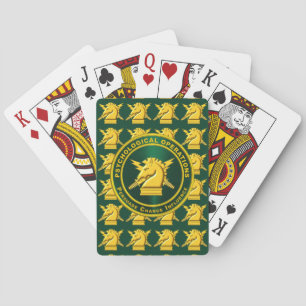 PSYOPS Psychological Operations Poker Cards