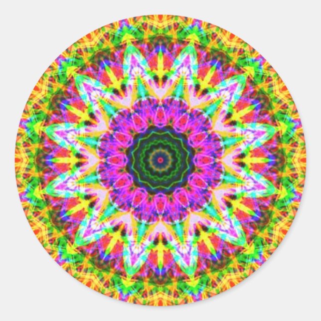 PsyStardelic Sticker (Front)