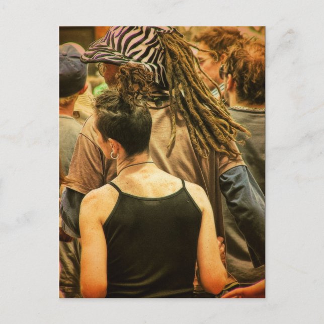 Psytrance memories Postcard (Front)