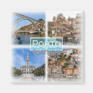 PT0043 Europe, Portugal, Porto, fridge Magnet