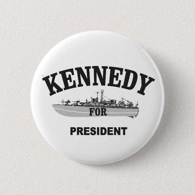 PT-109: Kennedy for President Pinback Button (Front)