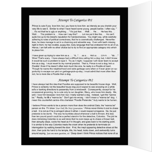 Pt. 1 Prince... Poodle, Pooch, or Person(1of3) (Inside (Left))