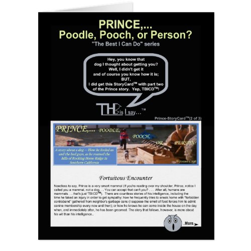 Pt 2 Prince Poodle Pooch or Person 2of3