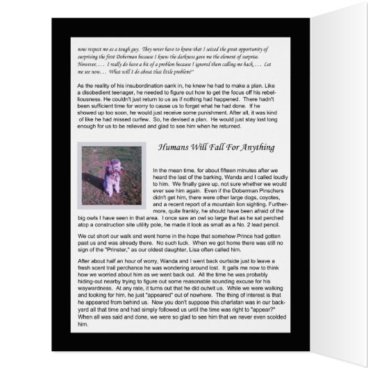 Pt. 3 Prince... Poodle, Pooch, or Person (3of3) (Inside (Left))