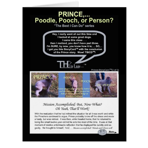 Pt 3 Prince Poodle Pooch or Person 3of3