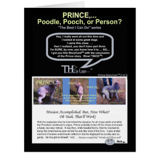 Pt. 3 Prince... Poodle, Pooch, or Person (3of3) Cards
