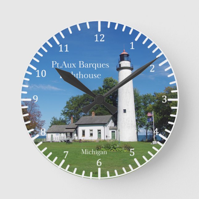 Pt Aux Barques Lighthouse clock (Front)