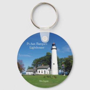 Pt Aux Barques Lighthouse key chain