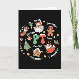Pt Physical Therapy Santa Squad Christmas Physical Card