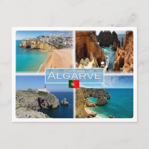 PT Portugal _ Algarve _ Postcard