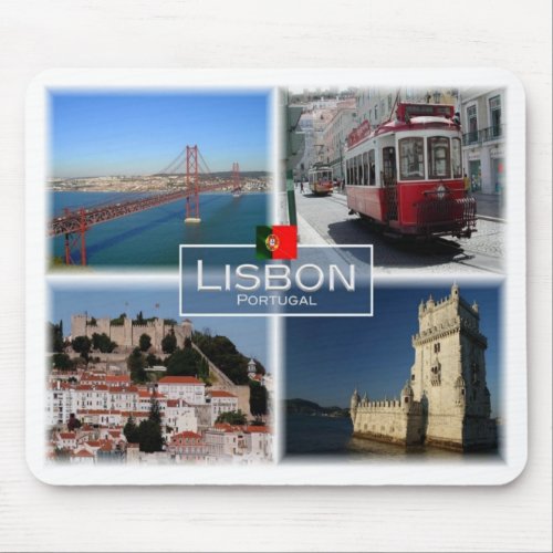 PT Portugal _ Lisbon _ Mouse Pad