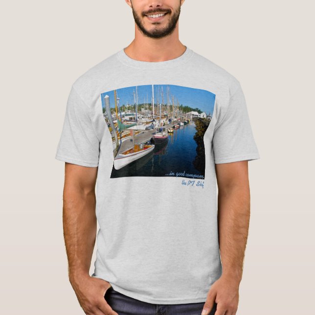 PT Skiff 'in good company' T-shirt (Front)