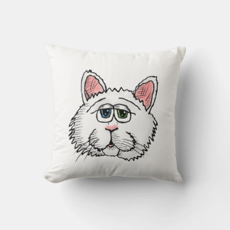 PT the Qat Throw Pillow