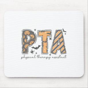 Pta Halloween Physical Therapy Istant Spooky Autum Mouse Pad