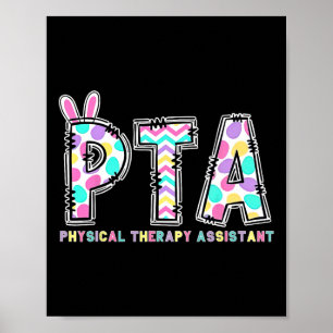 Pta Physical Therapy Istant Bunny Easter Pt Therap Poster